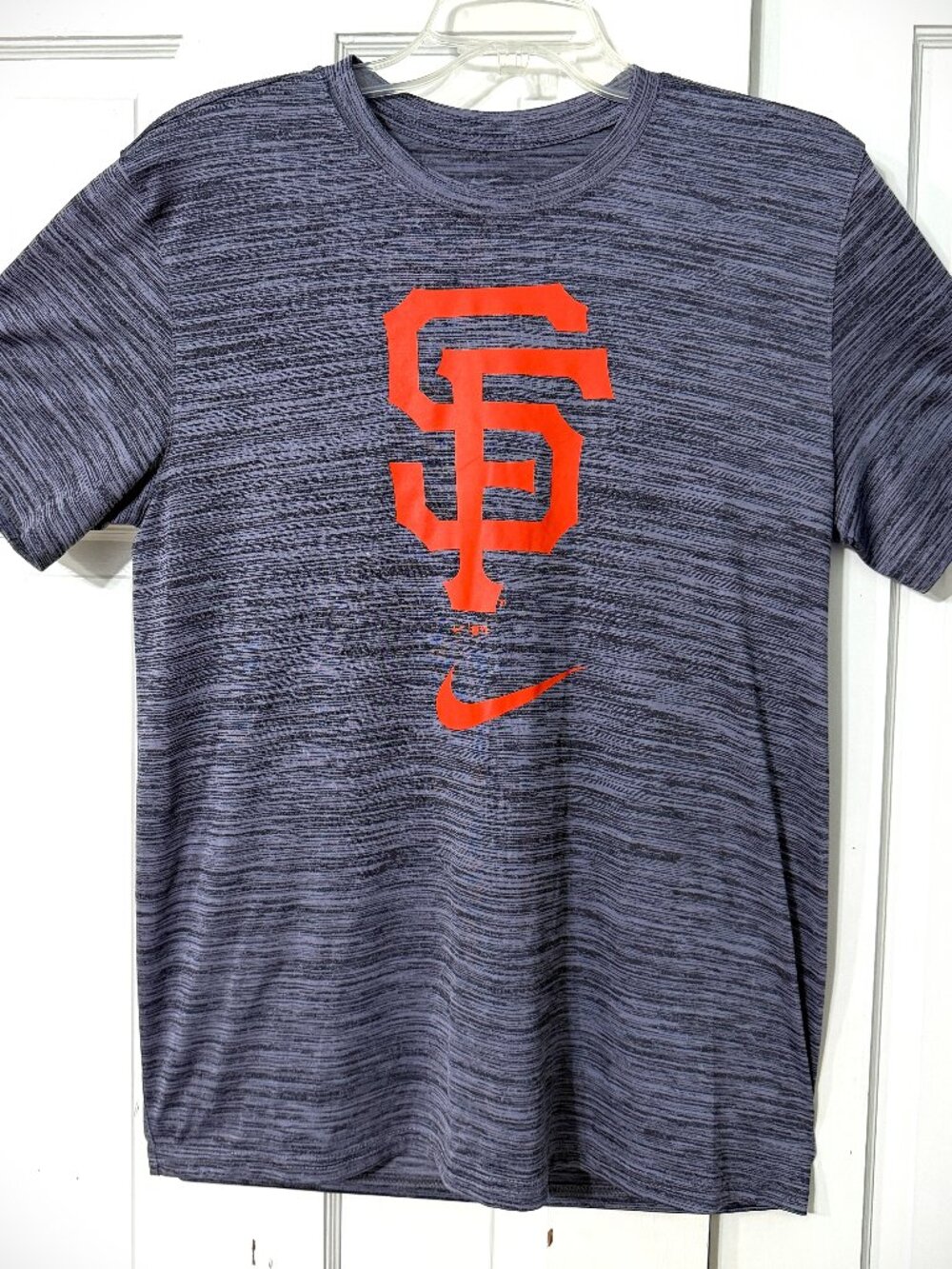 Nike San Francisco Giants Dri-Fit Heather Gray Tee Shirt Men's Size Medium